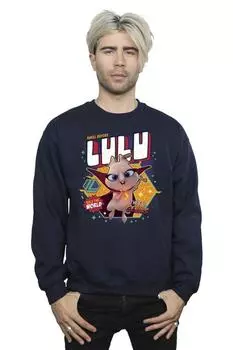 Толстовка DC League Of Super-Pets Lulu Evil Genius DC Comics, темно-синий