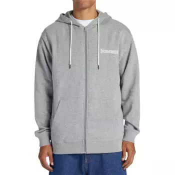 Толстовка Dc Shoes Baseline full zip, серый
