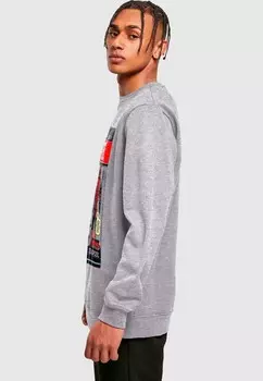 Толстовка DEADPOOL ACTION FIGURE CREWNECK ABSOLUTE CULT, светло-серый