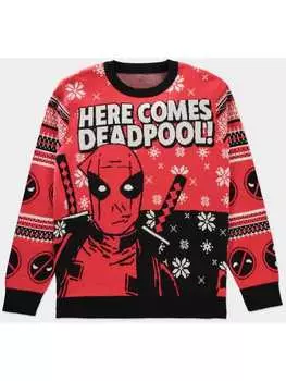 Толстовка Deadpool, красный