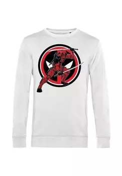 Толстовка DEADPOOL WOLVERINE DEADPOOL READY TO FIGHT Marvel, белый