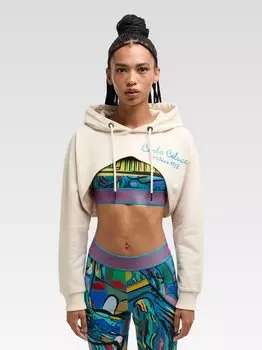 Толстовка declara с капюшоном Carlo Colucci, белый