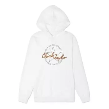 Толстовка deconstructed chuck patch pullover hoodie 'white' Converse, белый