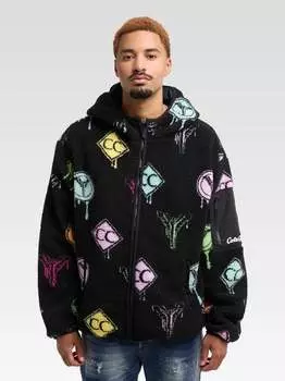 Толстовка delcarpio с капюшоном Carlo Colucci, мультиколор