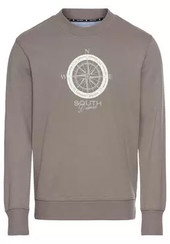 Толстовка DELMAO, серый