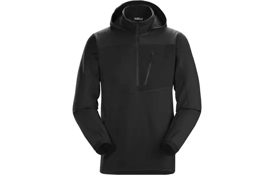 Толстовка DELTA 1/2 для мужчин Arcteryx, цвет Crocodile