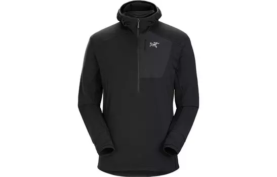 Толстовка DELTA 1/2 для мужчин Arcteryx, зеленый