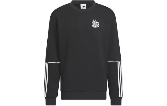 Толстовка DELUXE CREW мужская черная Adidas Originals, черный