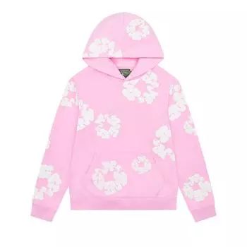 Толстовка Denim Tears The Cotton Wreath Sweatshirt 'Powder Pink', розовый
