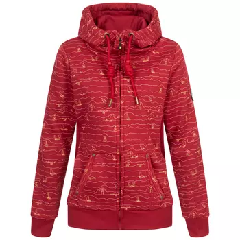 Толстовка DEPROC Active Kapuzensweatshirt ANKERGLUTWELLE, красный