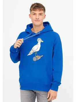 Толстовка Derbe Hoodie, синий