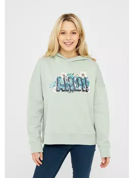 Толстовка Derbe Hoodie, светло-зеленый