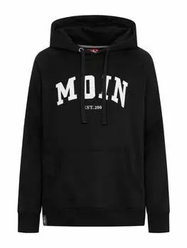 Толстовка Derbe Kapuzenpullover Moin, цвет jet black