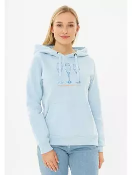 Толстовка Derbe, светло-синий