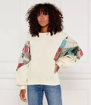 Толстовка Desigual Christian Lacroix Oversize fit, экрю