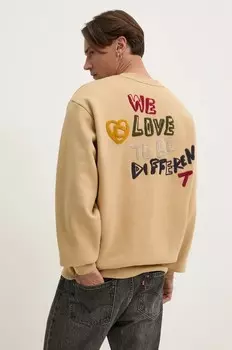 Толстовка Desigual EAGLES, бежевый