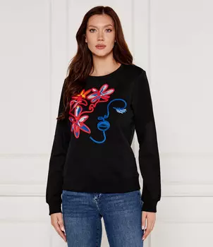 Толстовка Desigual Lady Regular Fit, черный