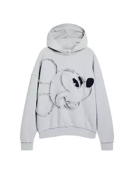 Толстовка Desigual Mickey Mouse, серый