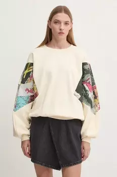 Толстовка Desigual POSTERS, бежевый