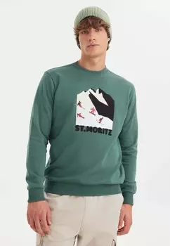 Толстовка Destination WESTMARK LONDON, цвет dark forest