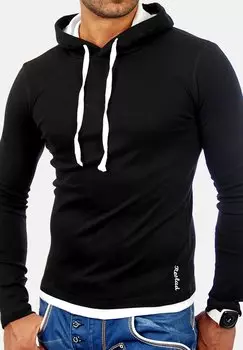 Толстовка DETROIT Reslad, цвет schwarz-wei