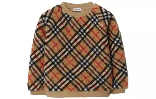Толстовка детская Burberry, коричневый