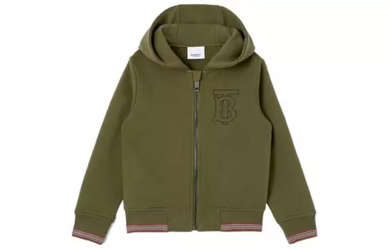 Толстовка детская Burberry, оливковый