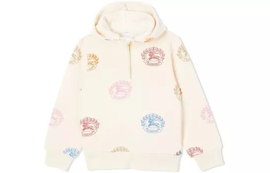 Толстовка детская Burberry, слоновая кость