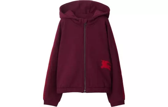 Толстовка детская Burberry, темно-красный
