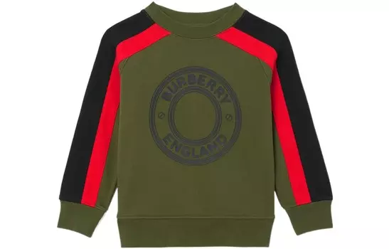 Толстовка детская Burberry, зеленый