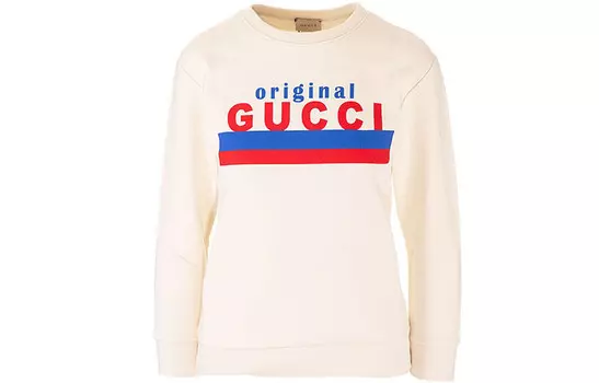 Толстовка детская Gucci, белый / синий
