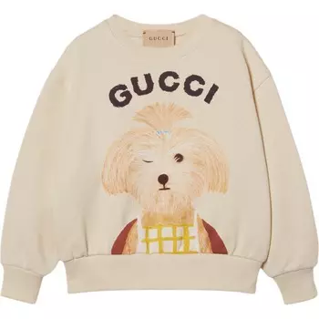 Толстовка детская Gucci, бежевый