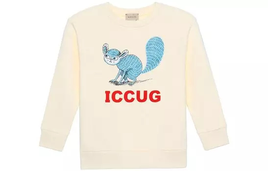 Толстовка детская Gucci Kids, белый