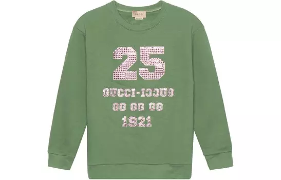 Толстовка детская Gucci, зеленый