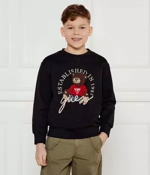 Толстовка детская Guess Oversize, черный