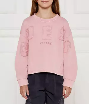 Толстовка детская Guess Oversize, розовый
