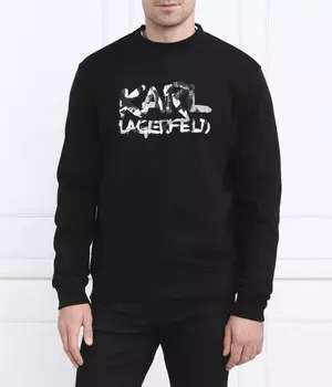 Толстовка детская Karl Lagerfeld с леопардовым принтом и капюшоном, мультиколор