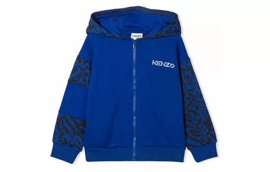 Толстовка детская Kenzo, синий / черный