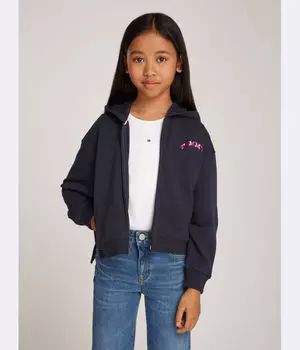 Толстовка детская Tommy Hilfiger на молнии, синий
