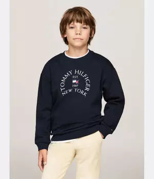 Толстовка детская Tommy Hilfiger Regular Fit, синий