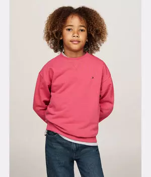 Толстовка детская Tommy Hilfiger Timeless, розовый