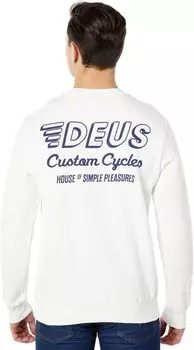 Толстовка Deus Ex Machina Pillar Crew, цвет Vintage White