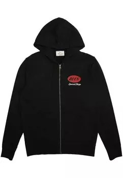 Толстовка Deus Ex Machina Tin-lizzie Full Zip, черный