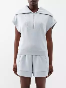 Толстовка dexter из джерси с объемным воротником Varley, синий