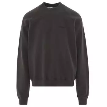 Толстовка Diag Line с логотипом на спине Off-White, черный