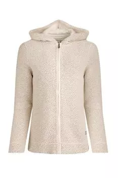 Толстовка Dianna Eco с молнией и макаронами во всю длину Weird Fish, белый