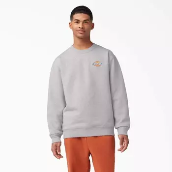Толстовка Dickies из флиса с вышитым логотипом на груди, цвет Heather Gray (Hg)