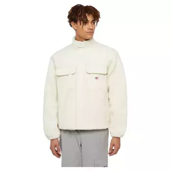 Толстовка Dickies Pinesdale full zip, белый