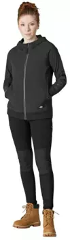 Толстовка Dickies с капюшоном, ветро- и водоотталкивающая, черный