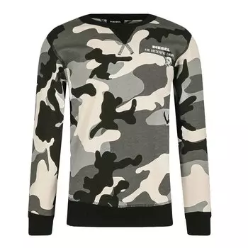 Толстовка Diesel Camouflage, серый